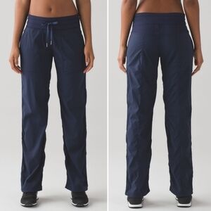 lululemon athletica Navy Blue Lightweight Drawstring Pants